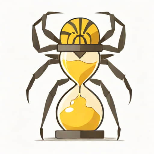 Yellow Hourglass Spider