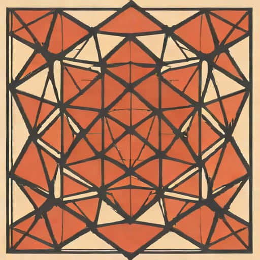 Yoshimura Polyhedral Pattern