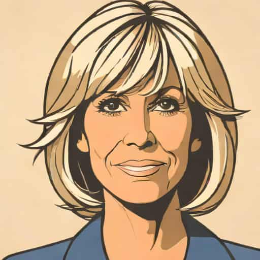 Young Brigitte Macron Photos