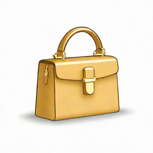 Zara Gold Clasp Box Bag