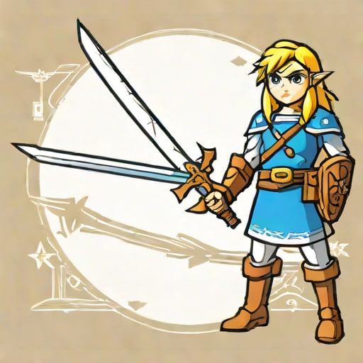Zelda Botw Epee Du Voyageur