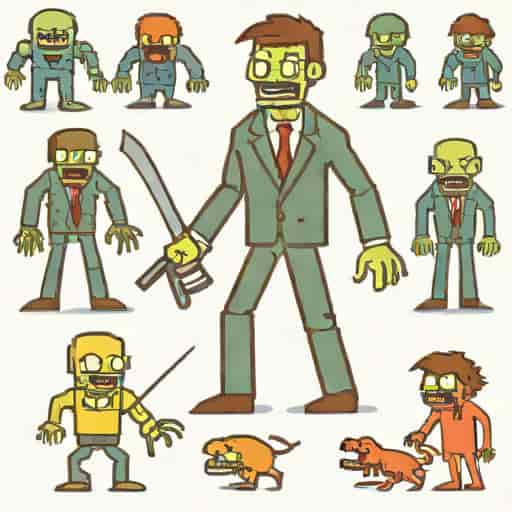 Zombie Game With Psychopaths