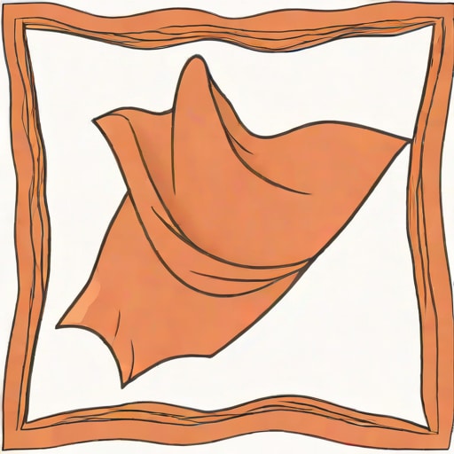 A Large Coloured Handkerchief