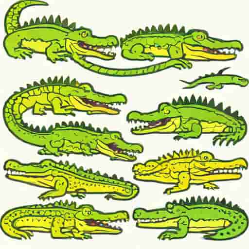 Alligators And Crocodiles Coexist