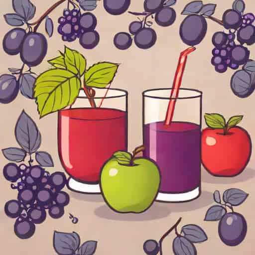 Apple And Blackcurrant Juice