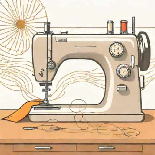 Automatic Threader Sewing Machine