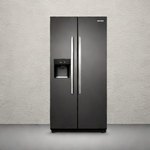 Black Stainless Steel Refrigerator