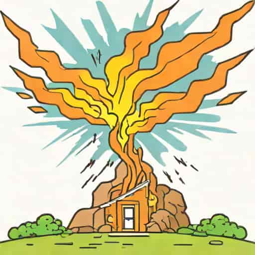 Burns From A Lightning Strike Victims Are Characteristically