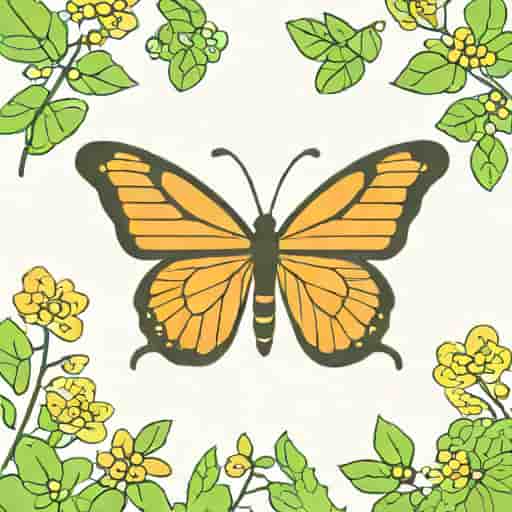 Butterfly Inchworm Animation Ii