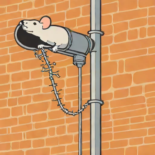 Can A Mouse Climb Up A Drainpipe