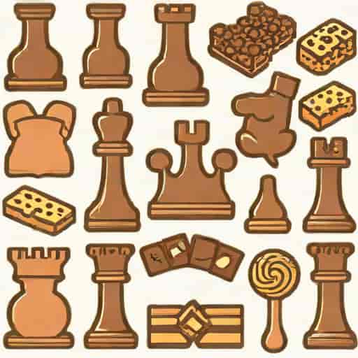 Chocolate Chessmen Cookies
