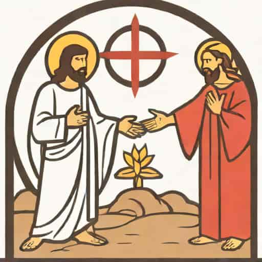 Christ Rebuking Satan