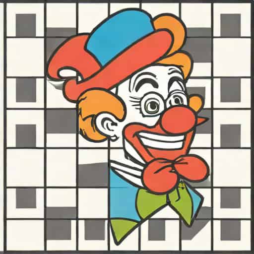 Clowning Buffoonery Crossword Clue