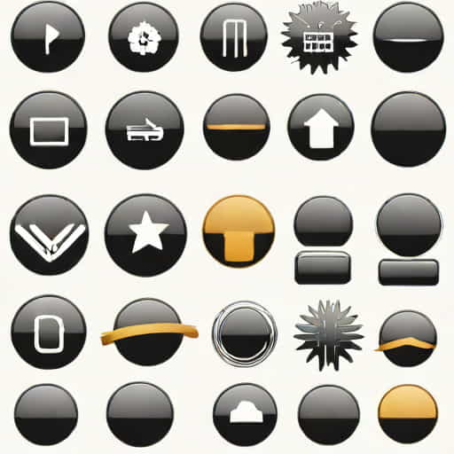 Covers With A Glossy Black Varnish
