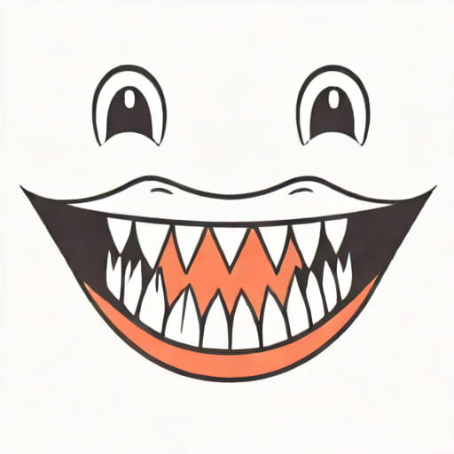 Creepy Toothy Smile