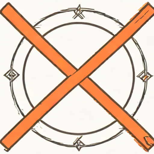 Crossbuck Signs Indicate