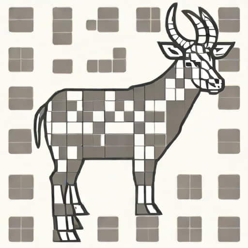 Crossword Clue Large Horned Ungulate