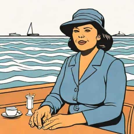 Dawn French Lone Yachtswoman
