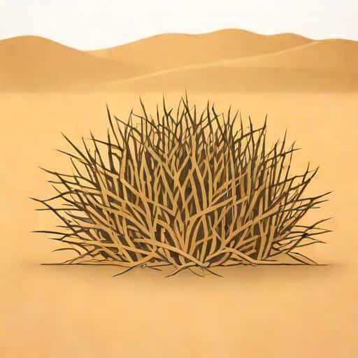 Desert Tumbleweed Gif