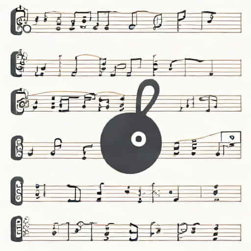 Diminuendo And Crescendo In Blue Sheet Music