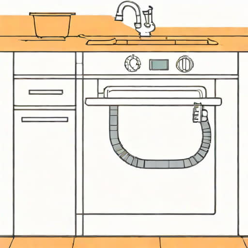 Dishwasher Drain Hose Extension