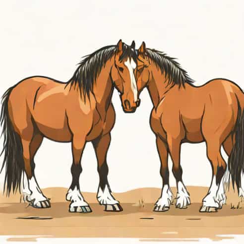 Draft Horse Vs Clydesdale