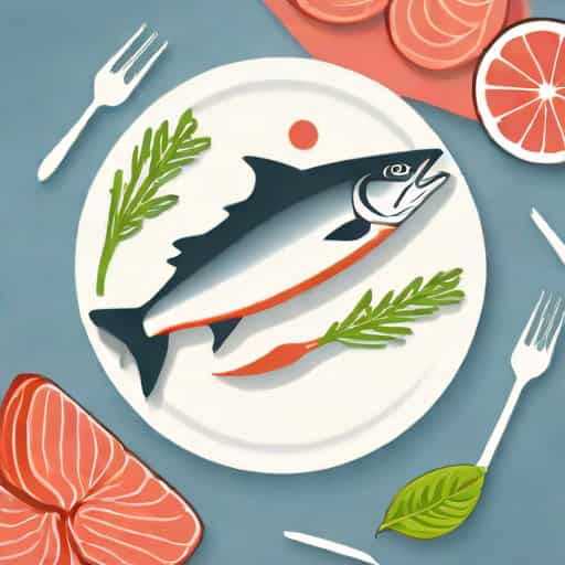 Eating Sockeye Salmon