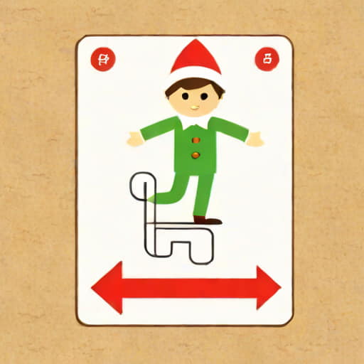 Elf On The Shelf Hopscotch