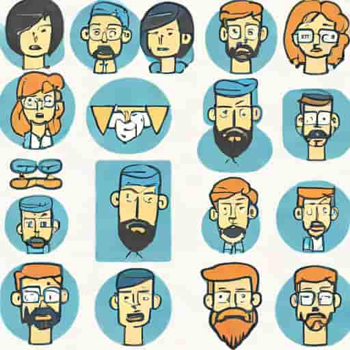 Faces Dishevelment Blues