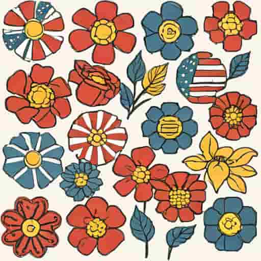 Flowers Used To Commemorate Veterans