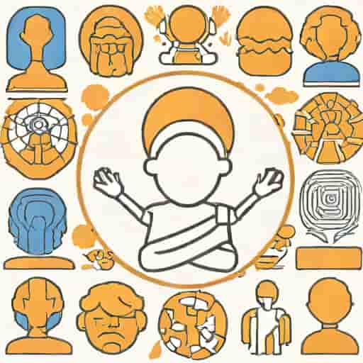 Gaily Clad Humanity Meaning In Hindi
