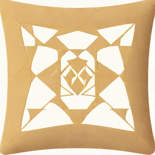 Geo Crewel Cushion Cover