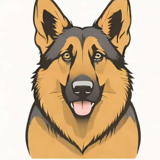 German Shepherd Clingy