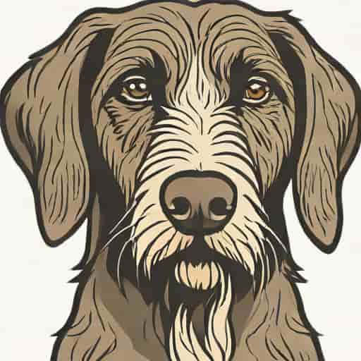 German Wirehaired Pointer X Wolfhound