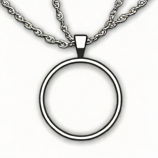 Glass Intaglio Pendant