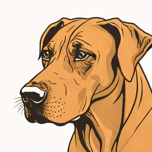Great Dane Rhodesian Ridgeback Mix