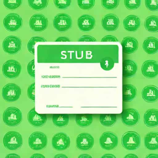 Green Employee Pay Stub