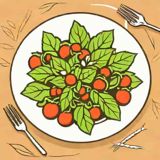 Gw2 Plate Of Piquant Plant Food