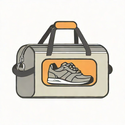 Gym Bag With Shoe Compartment