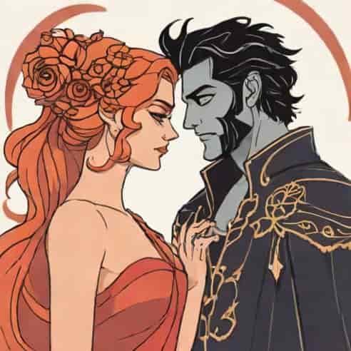 Hades X Persephone Fanart