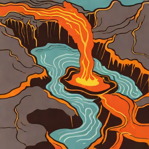 How Lava Dammed Lakes Are Formed