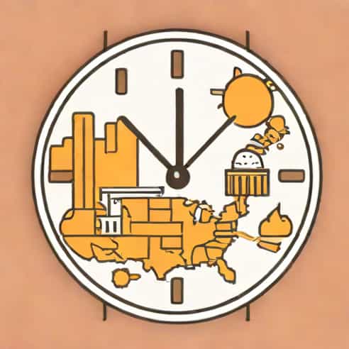 How Much Time In America