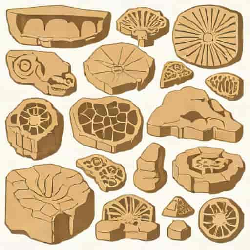 In Fossilization What Parts Are Usually Preserved