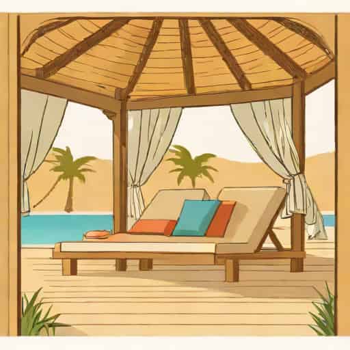 Indoor Sundeck Cabana Kalahari