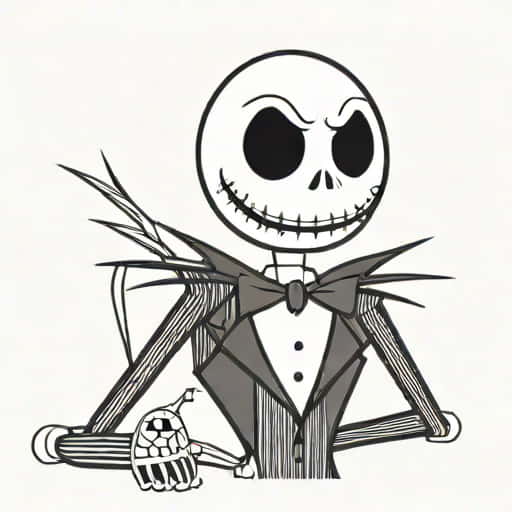 Jack Skellington Traceable