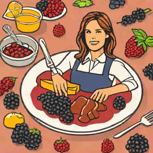 Jennifer Garner Blackberry Cobbler