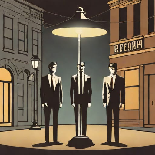 Jersey Boys Under The Streetlamp