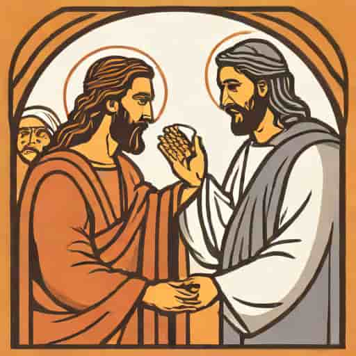 Jesus Betrayed By Judas