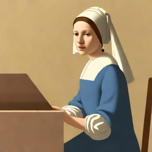 Jeune Femme Au Virginal Vermeer