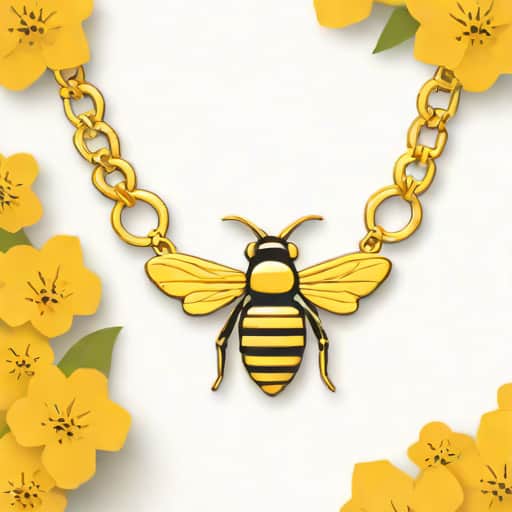 Julie Vos Honeybee Statement Necklace